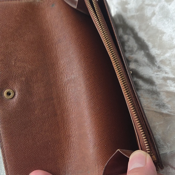 Louis Vuitton Monogram Portefeiulle Sarah Long Wallet Bifold Brown - Picture 7 of 11